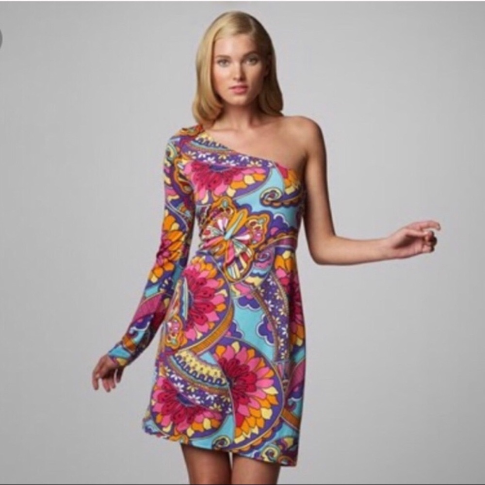 Lilly Pulitzer Whitaker One Shoulder Dress